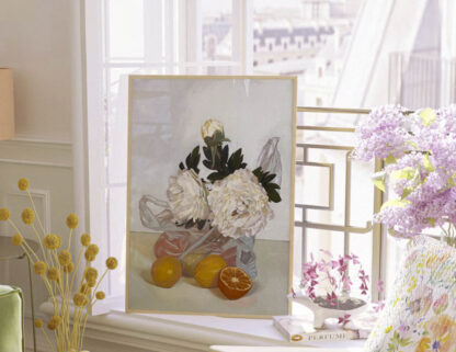 Pivoines et agrumes - éditions d'art – Image 3