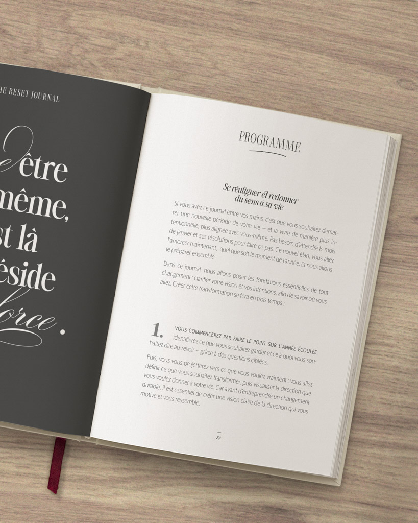 Reset journal par Manifa Kind
