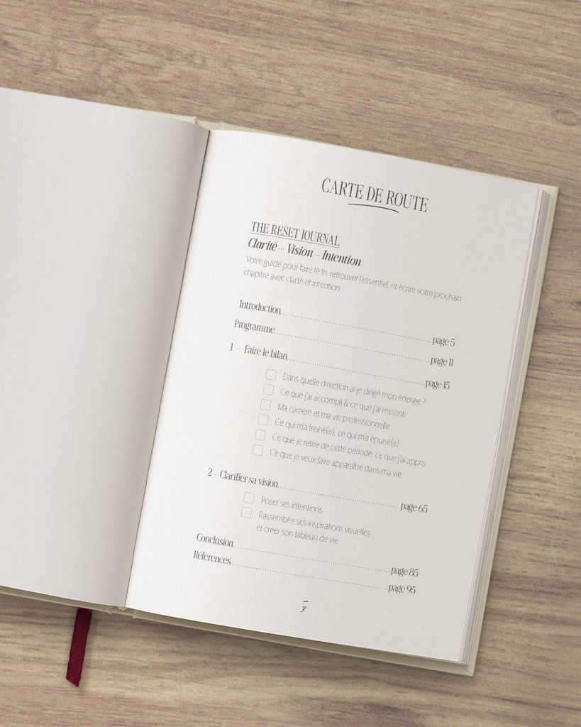 Reset journal par Manifa Kind
